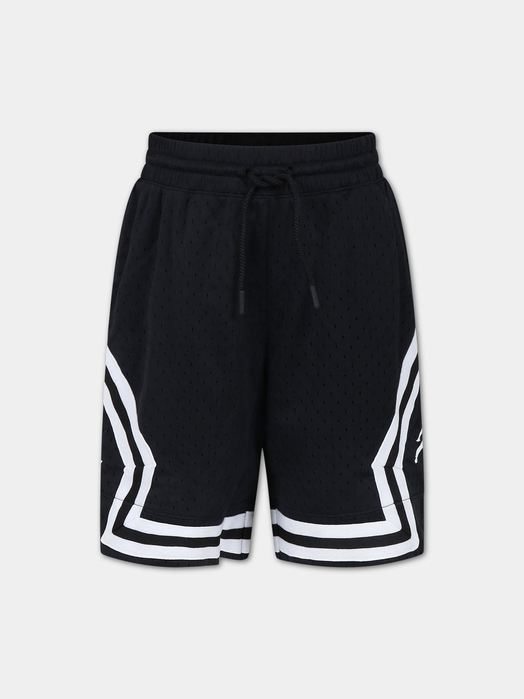Black shorts for boy with print
